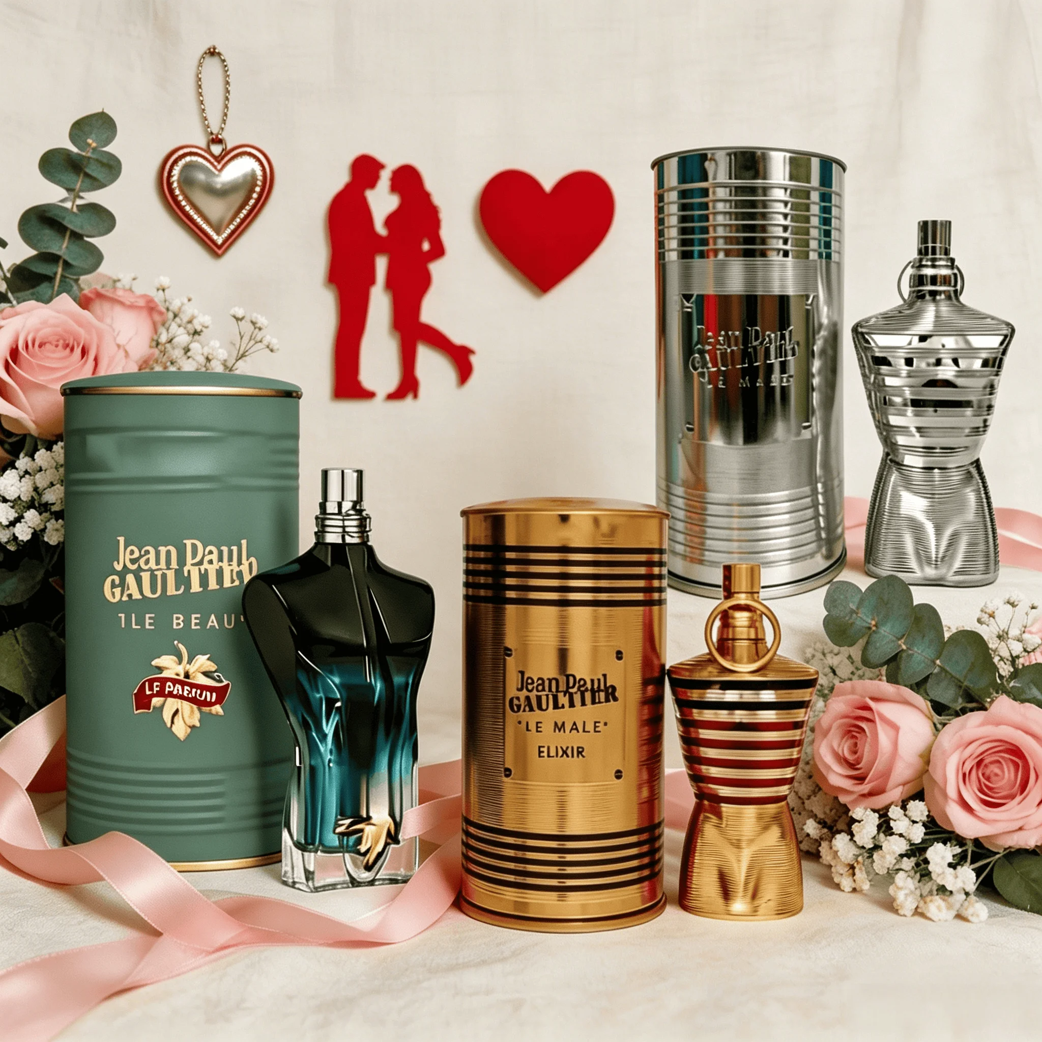 Jean Paul Gaultier Le Beau Le Parfum 4.2oz Men's Perfume, Long Lasting Fresh Oriental Scent, Elegant Luxury Fragrance, Popular High Demand Designer Perfume