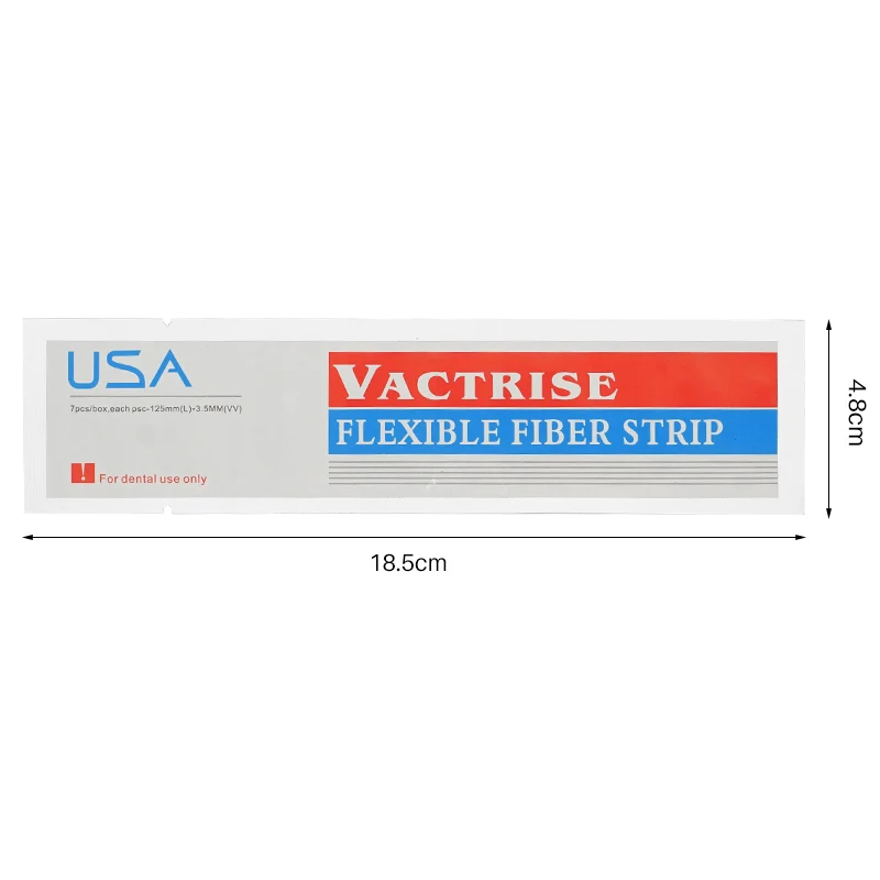 3Pcs Dental Material Flexible Fiber Strip Glass Splint Loose Tooth Fixation Strips Light Cure Bonding Orthodontic Retainers