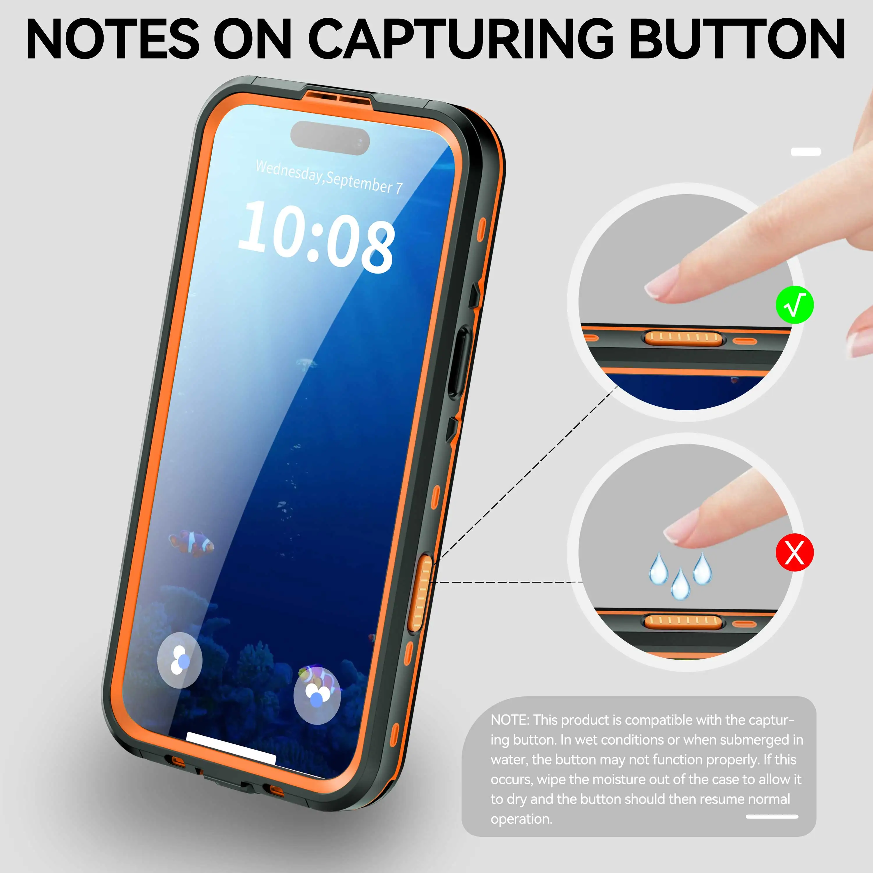 New Hot Sale 360° Shockproof and Dustproof IP68 Professional Waterproof Phone Case for iPhone 17 Pro Max / 17 Pro / 17 Air / 17