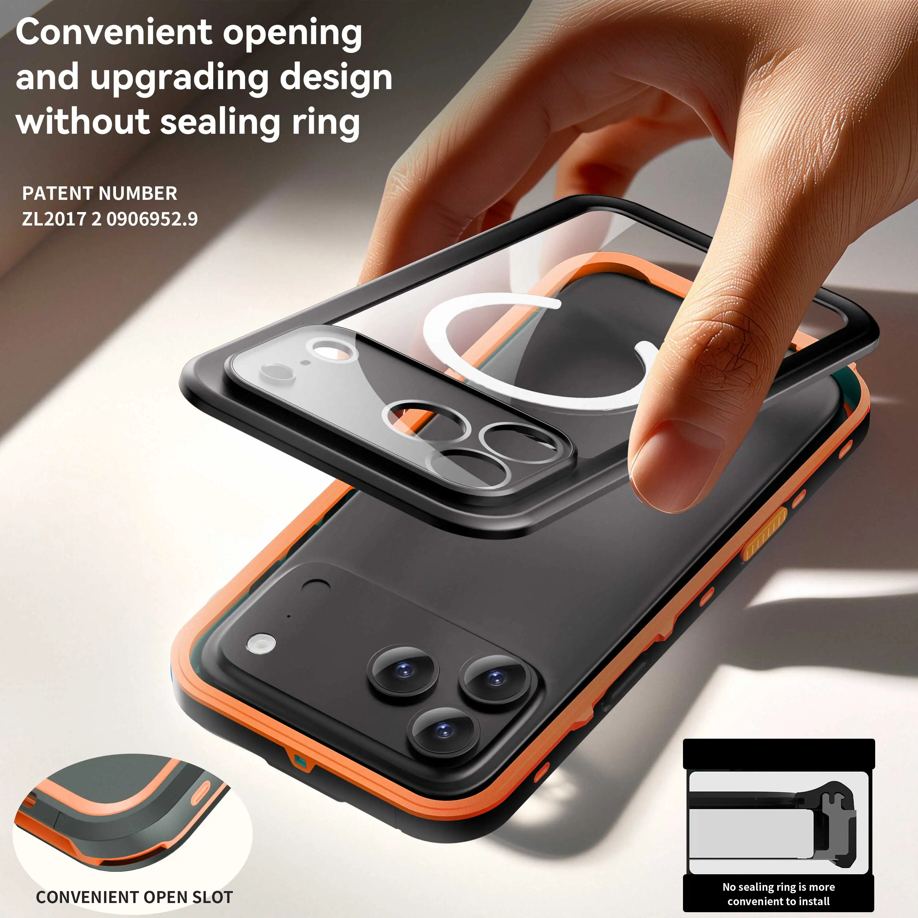New Hot Sale 360° Shockproof and Dustproof IP68 Professional Waterproof Phone Case for iPhone 17 Pro Max / 17 Pro / 17 Air / 17