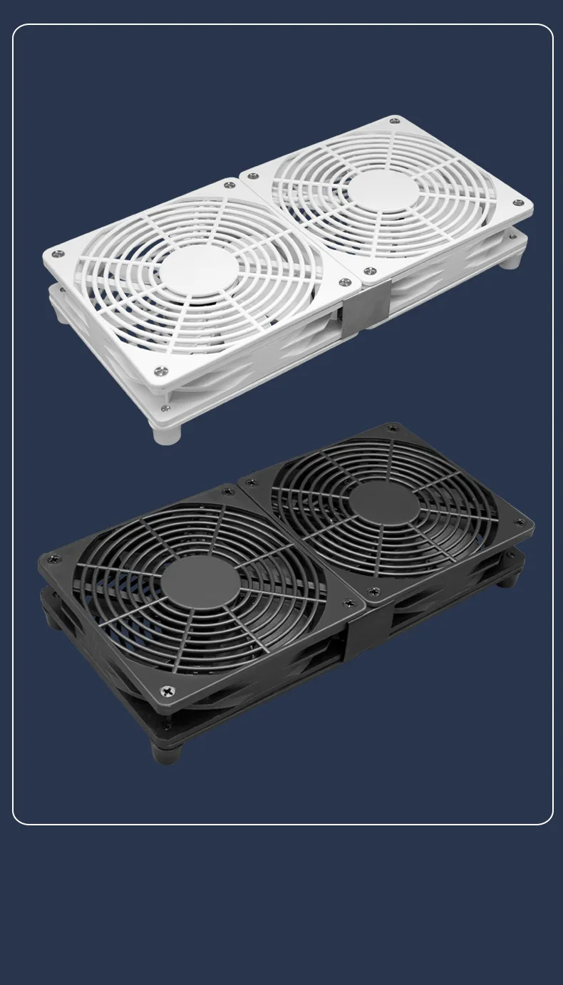 120mm 240mm Fan Router Cooling Fan DIY PC Cooler TV Box Wireless Silent Quiet DC 5V USB Power 12CM W/Screws Protective Net