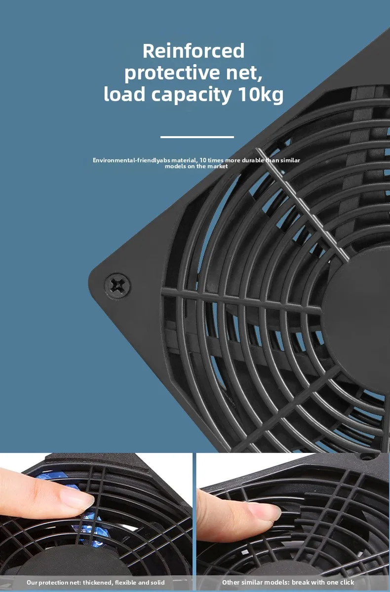 120mm 240mm Fan Router Cooling Fan DIY PC Cooler TV Box Wireless Silent Quiet DC 5V USB Power 12CM W/Screws Protective Net