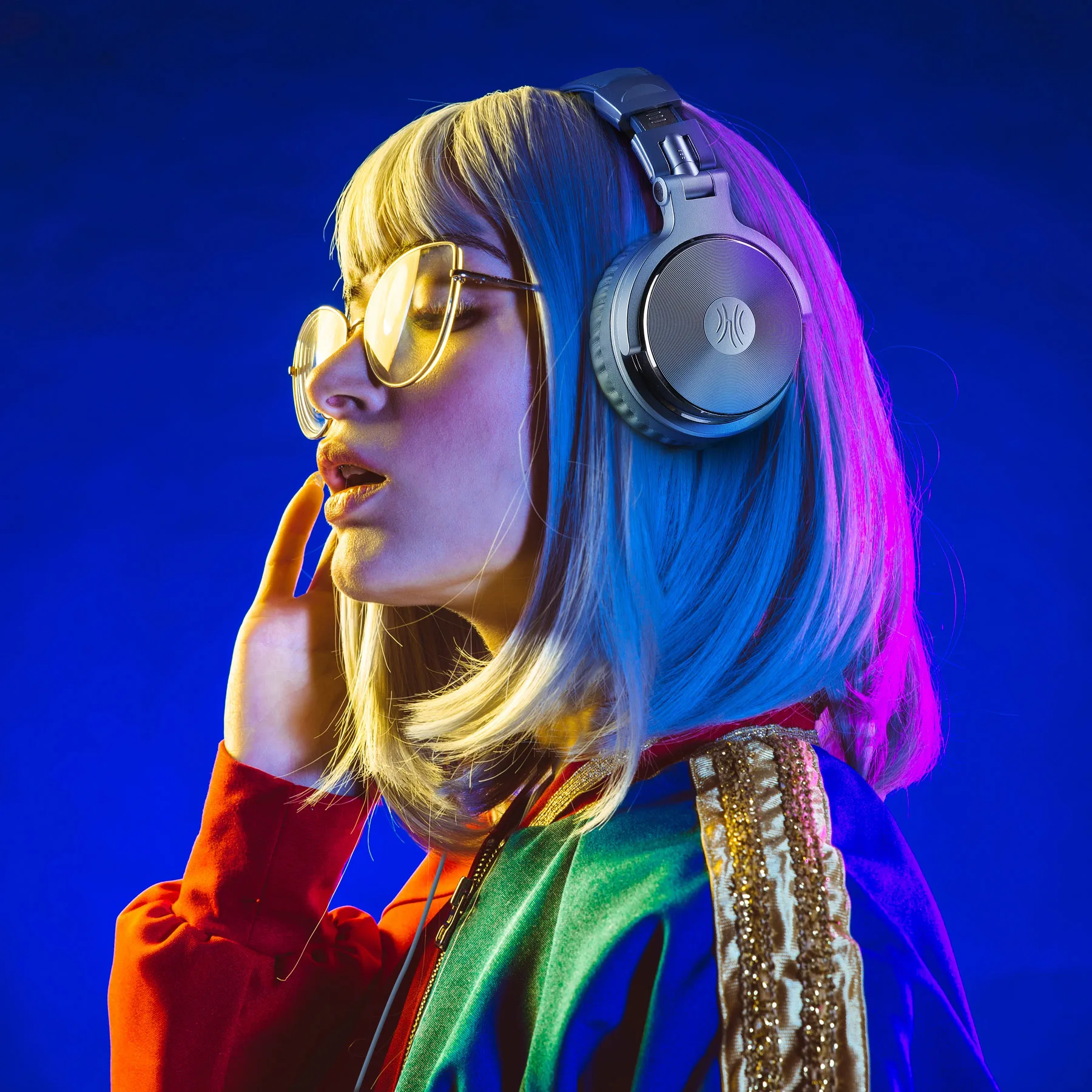OneOdio Pro-10 Wired Headphones 50mm HiFi Drivers Stereo Studio Mixing Recording Monitoring Headset Over Ear Professional Audio