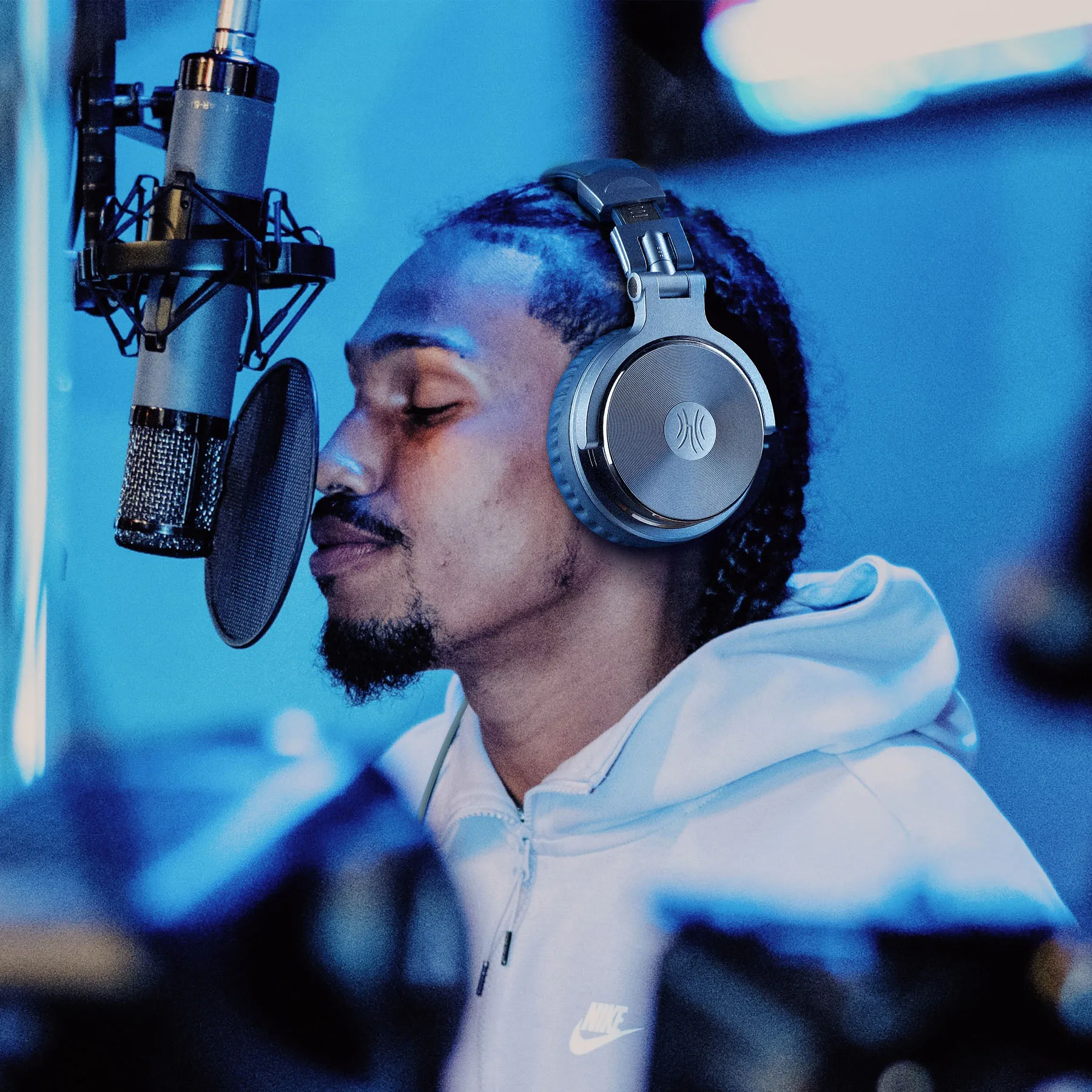 OneOdio Pro-10 Wired Headphones 50mm HiFi Drivers Stereo Studio Mixing Recording Monitoring Headset Over Ear Professional Audio