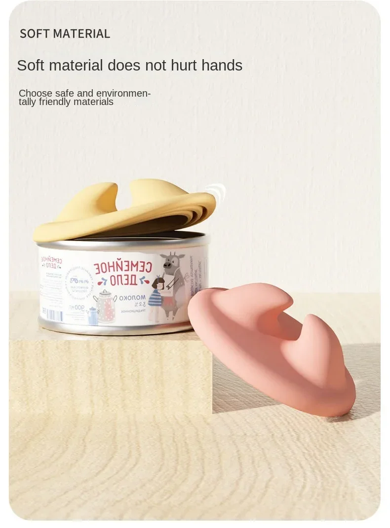 Pet Spoon Multifunctional Can Opener Wet Food Mixing Spoon Silicone Cat Can Sealing Cover Food Storage Dog Accessory New