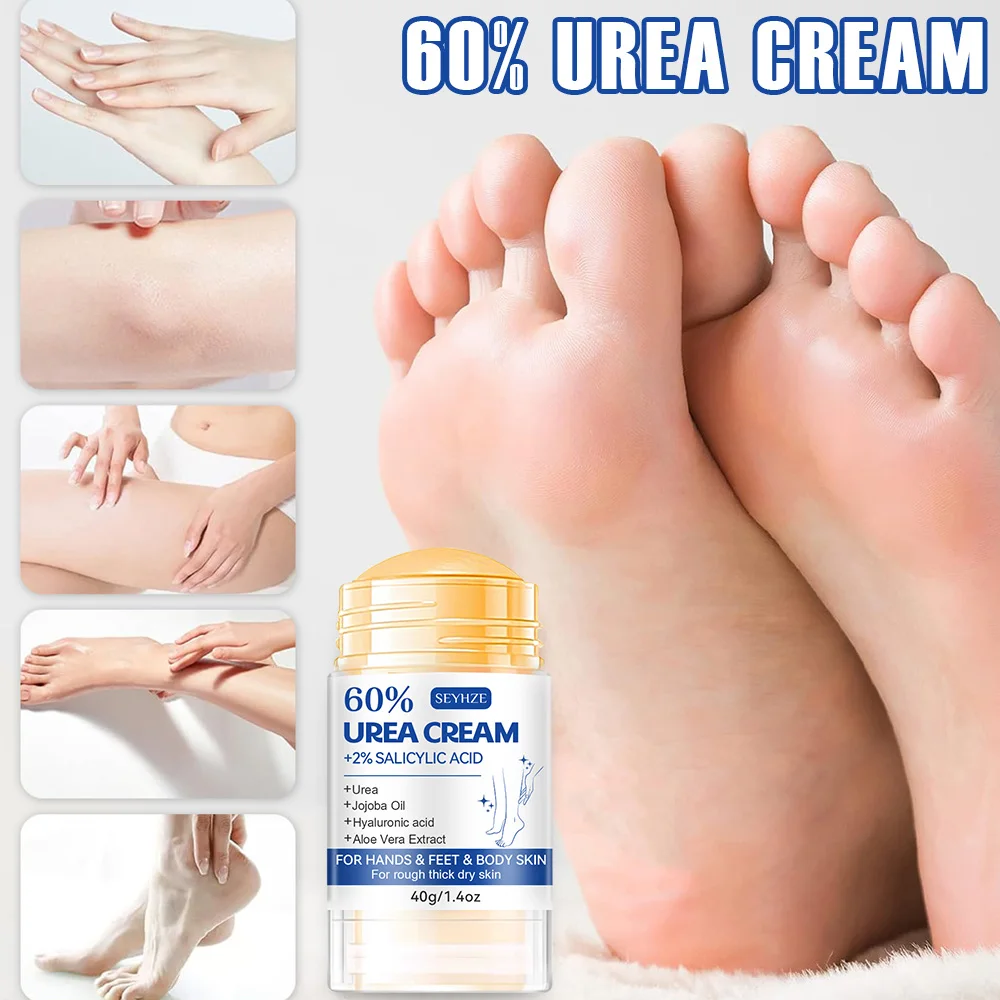 SEYHZE Hand & Foot Care Cream Enriched with shea butter, aloe vera, and urea. Provides 72-hour hydration, deeply nourishes and m