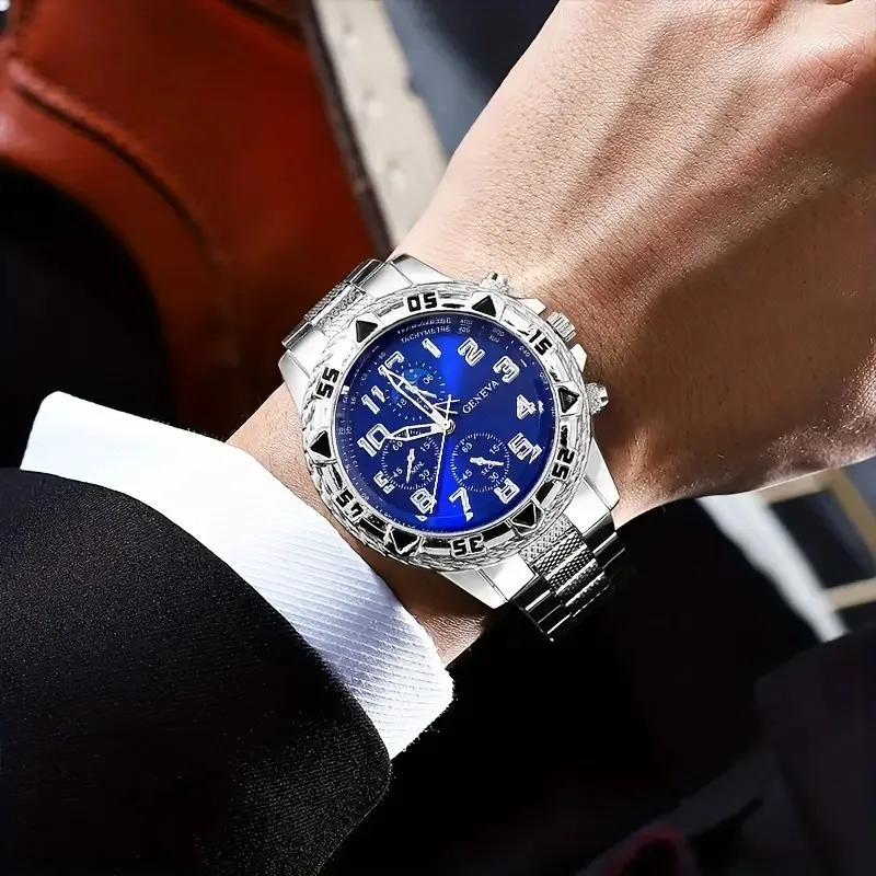 1/4pcs Watch Business Men's and Women's Accessories Decorative Accessories Outdoor Men's Set