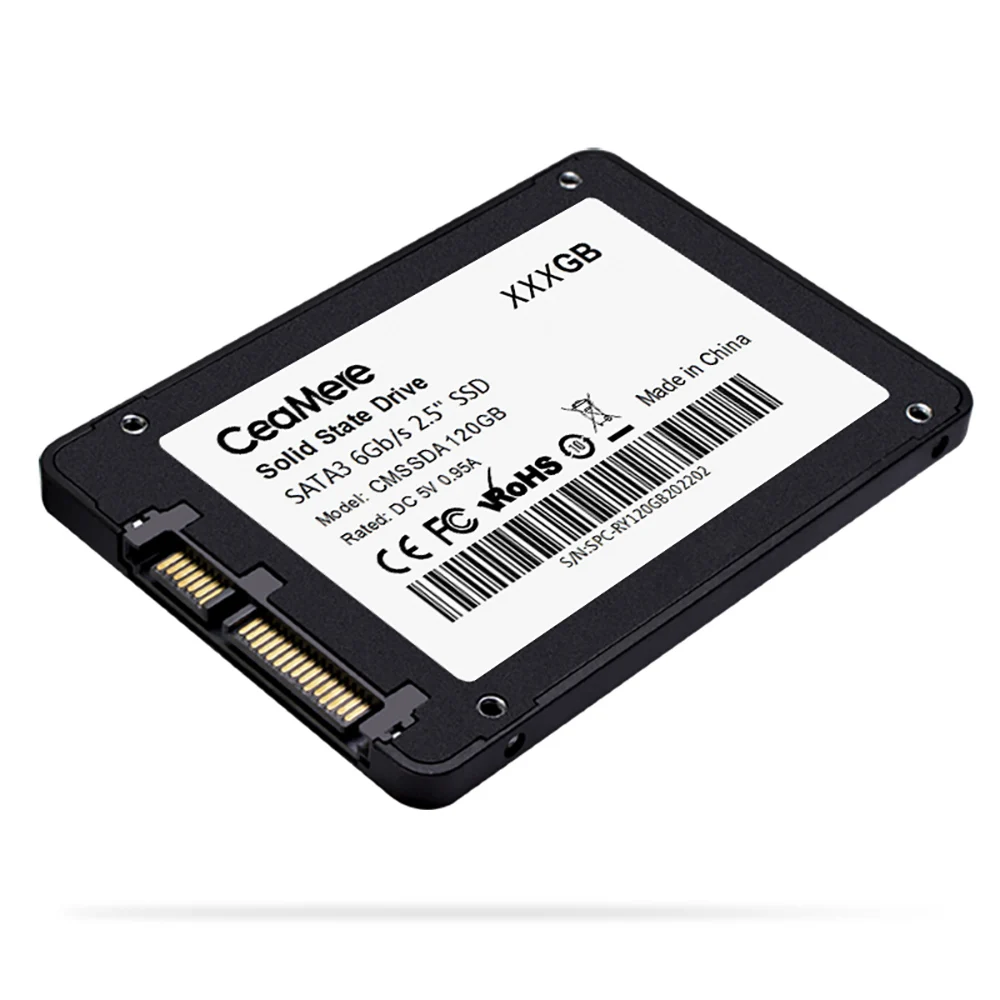 10pcs Ceamere 2.5 SSD 120gb 128gb 240gb 256gb Computer Solid-State Hard Disk Built-In Hard Disk to Make Logo for Free.