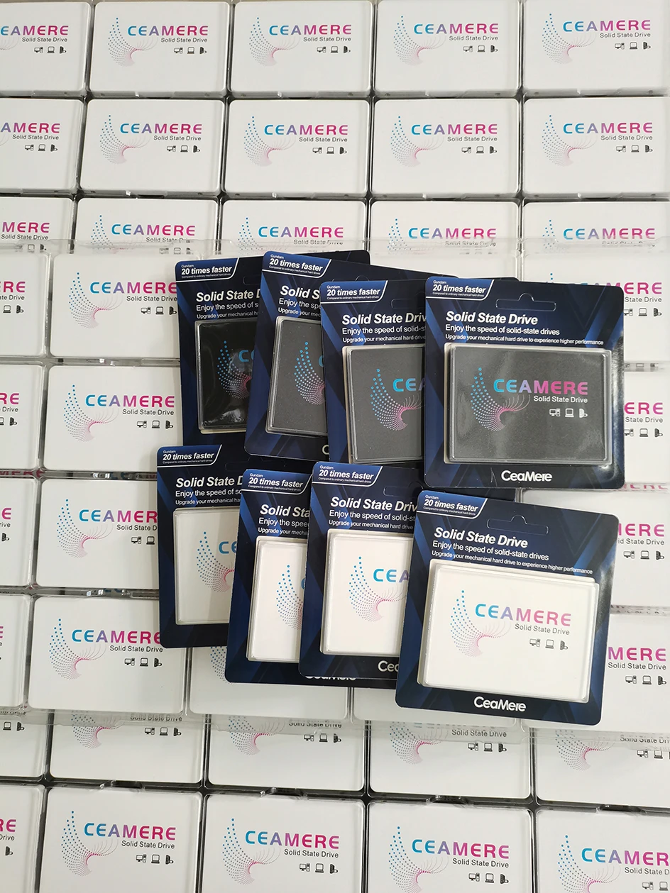 10pcs Ceamere 2.5 SSD 120gb 128gb 240gb 256gb Computer Solid-State Hard Disk Built-In Hard Disk to Make Logo for Free.