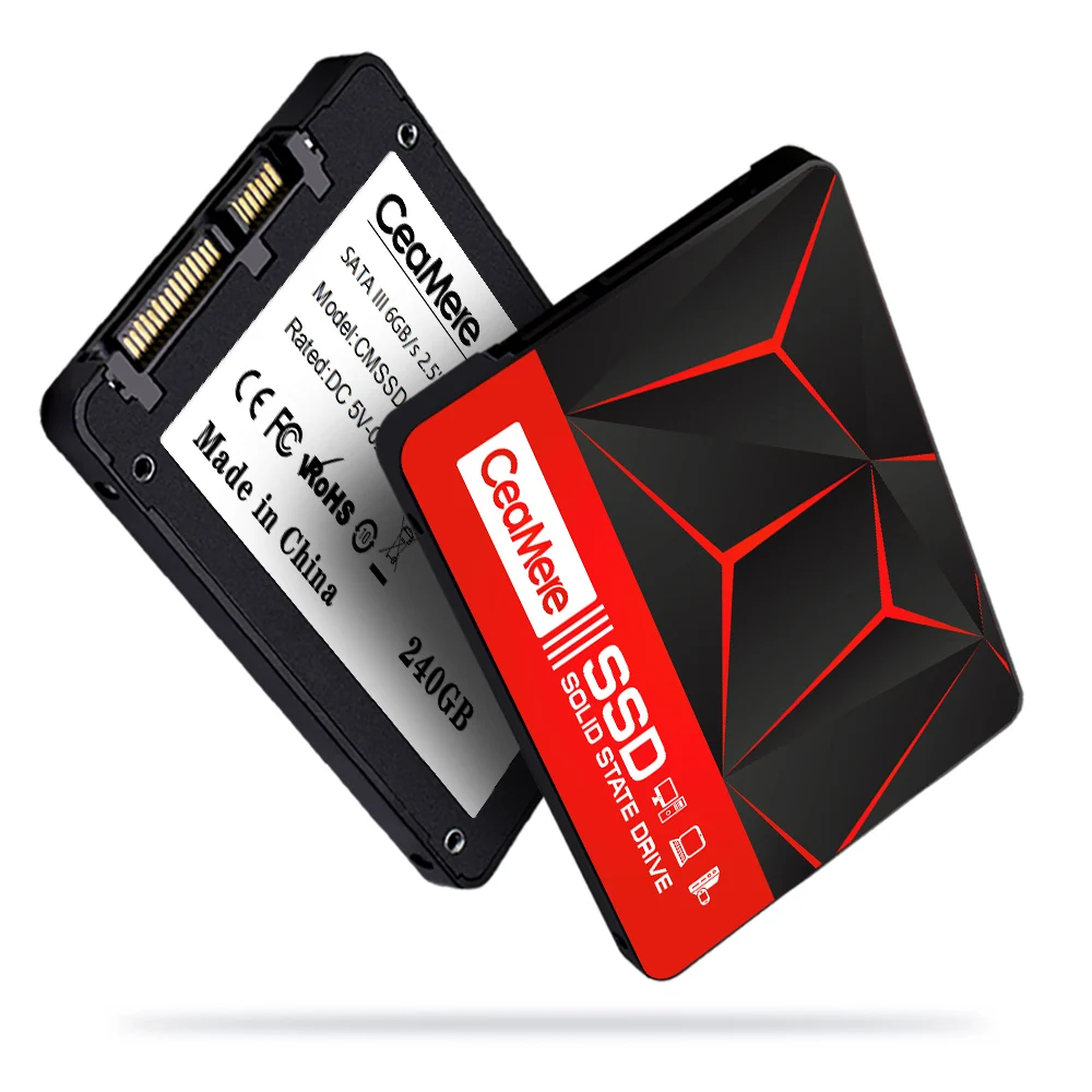 10pcs Ceamere 2.5 SSD 120gb 128gb 240gb 256gb Computer Solid-State Hard Disk Built-In Hard Disk to Make Logo for Free.