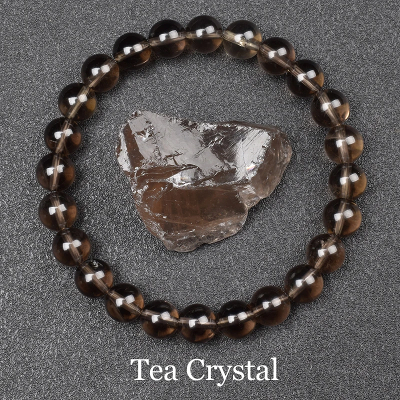 Natural Golden Obsidian Stone Beads Bracelet Men Women Golden Light Rainbow Obsidian Raw Stone Round Bead Natural Energy Jewelry