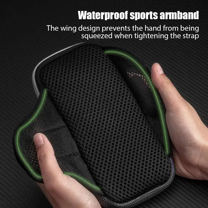 Universal Mobile Phone Case Waterproof Sport Armband Bag Running Gym Arm Band Mobile Phone Accessories Cover For IPhone Huawei