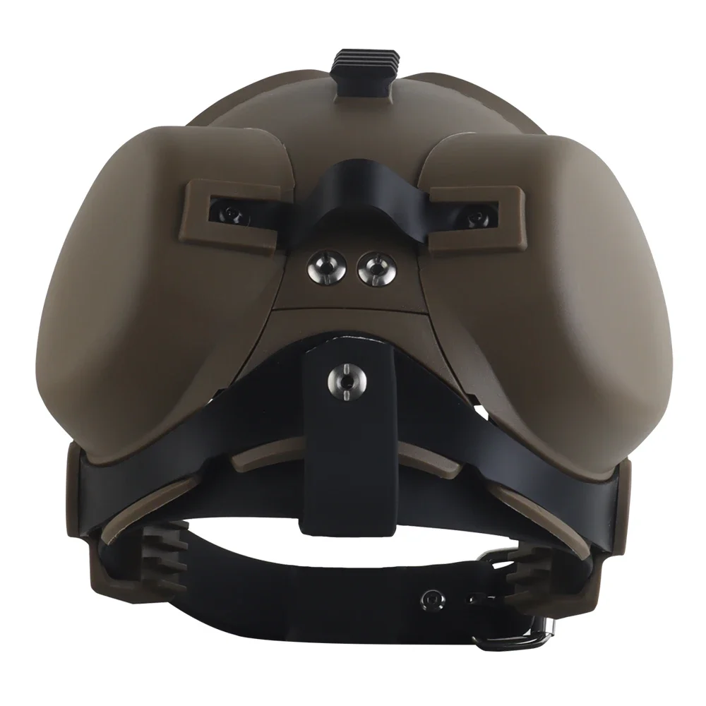 Tactical Dog Training K9 Helmet Military Hunting Large Dog Patrol Dogs Sheepdog Pet Motorcycle Protective Helmet with Goggles