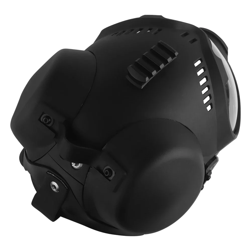 Tactical Dog Training K9 Helmet Military Hunting Large Dog Patrol Dogs Sheepdog Pet Motorcycle Protective Helmet with Goggles