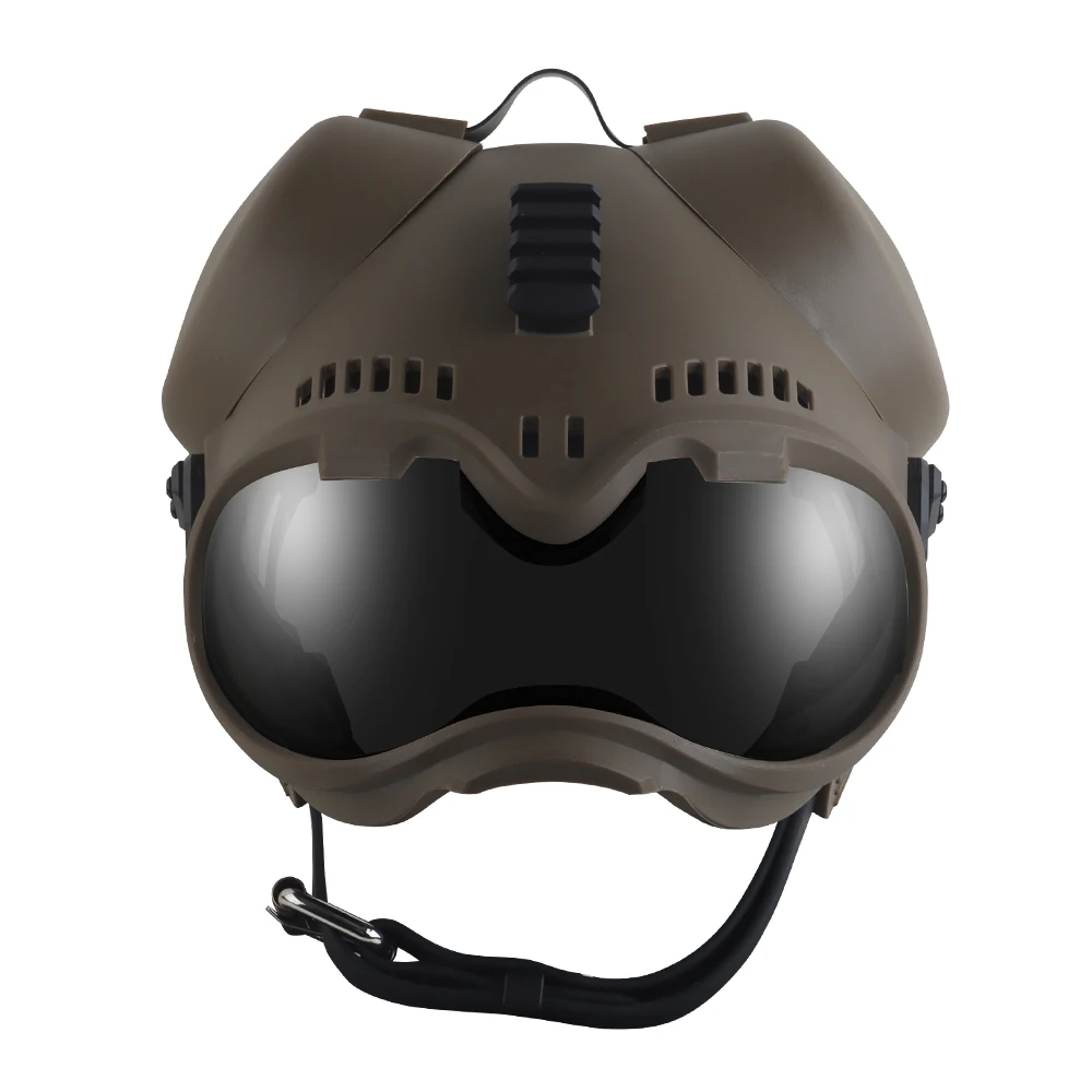 Tactical Dog Training K9 Helmet Military Hunting Large Dog Patrol Dogs Sheepdog Pet Motorcycle Protective Helmet with Goggles