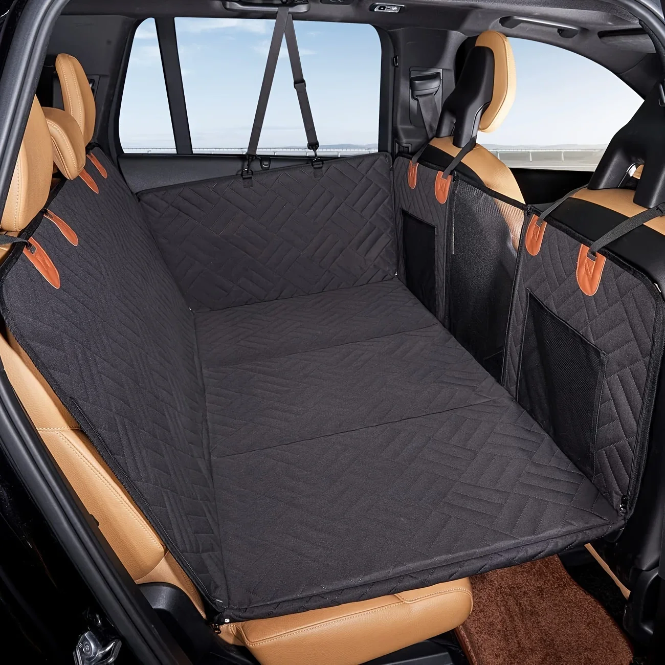 Dog Seat Cover Car Seat Cover For Pets,Waterproof Pet Seat Cover Hammock Scratch Proof Nonslip Durable Soft Pet Back Seat Covers