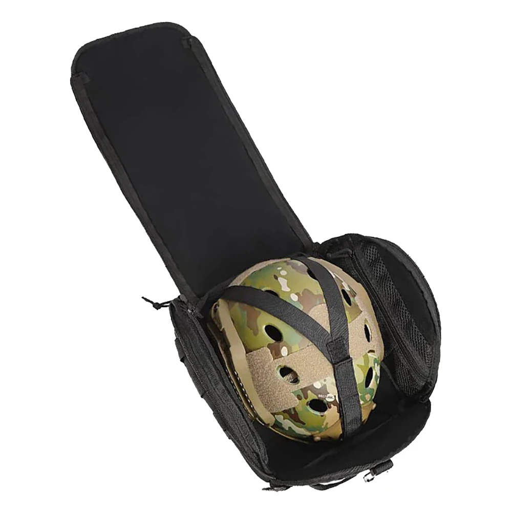 Tactical Fast Helmet Pack Helmet Storage Bag Outdoor Hiking Sports Motorcycle Cycling Carrying Pouch for Hunting Accessories