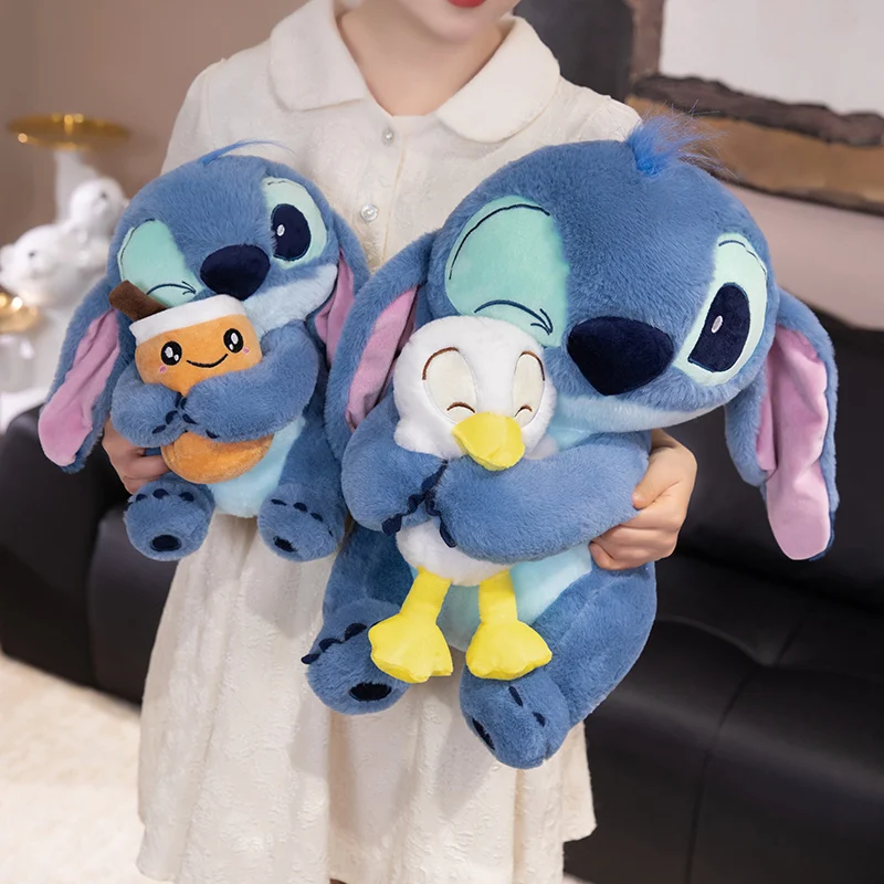 30-80cm Disney Donald Plush Toy Kawaii Duck Stuffed Doll Home Decor Curtain Strap Cartoon Decor Toy Kid Birthday Gift