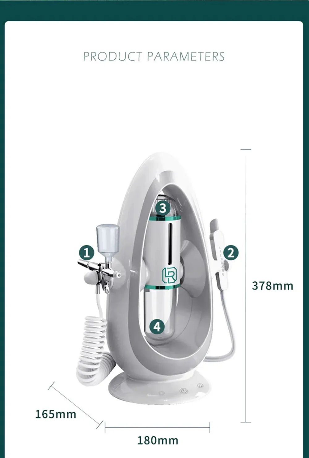 Newest Peeling Beauty Device Hydra Dermabrasion Aqua Facial Cleaning Small Bubble Oxygen Injection Instrument Suction Blackhead