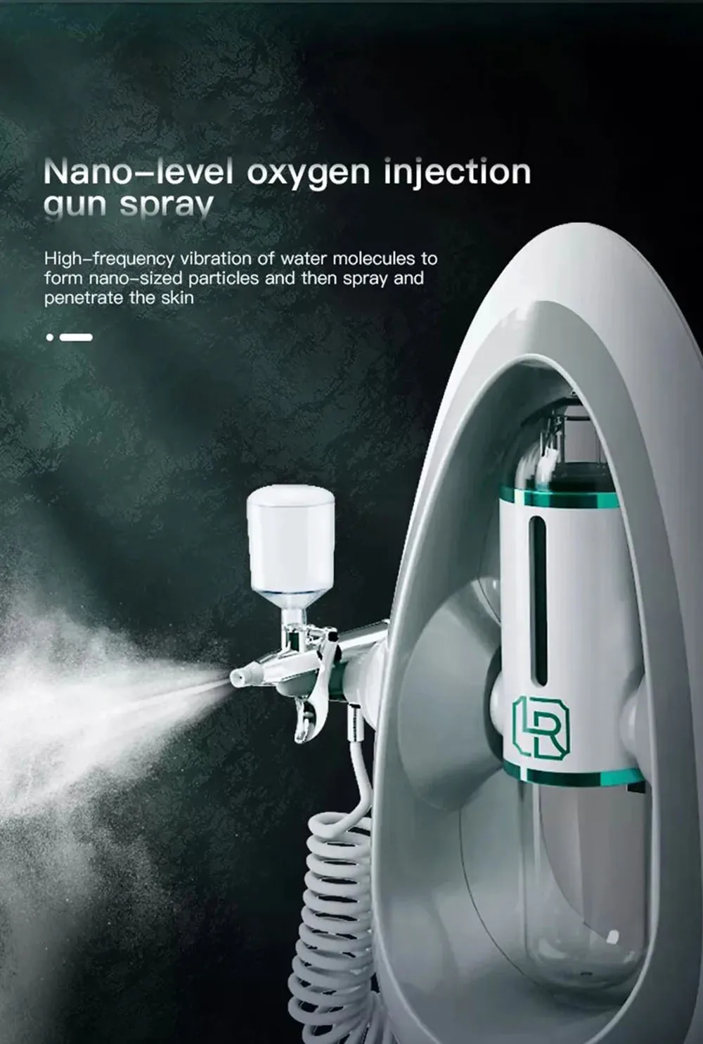 Newest Peeling Beauty Device Hydra Dermabrasion Aqua Facial Cleaning Small Bubble Oxygen Injection Instrument Suction Blackhead