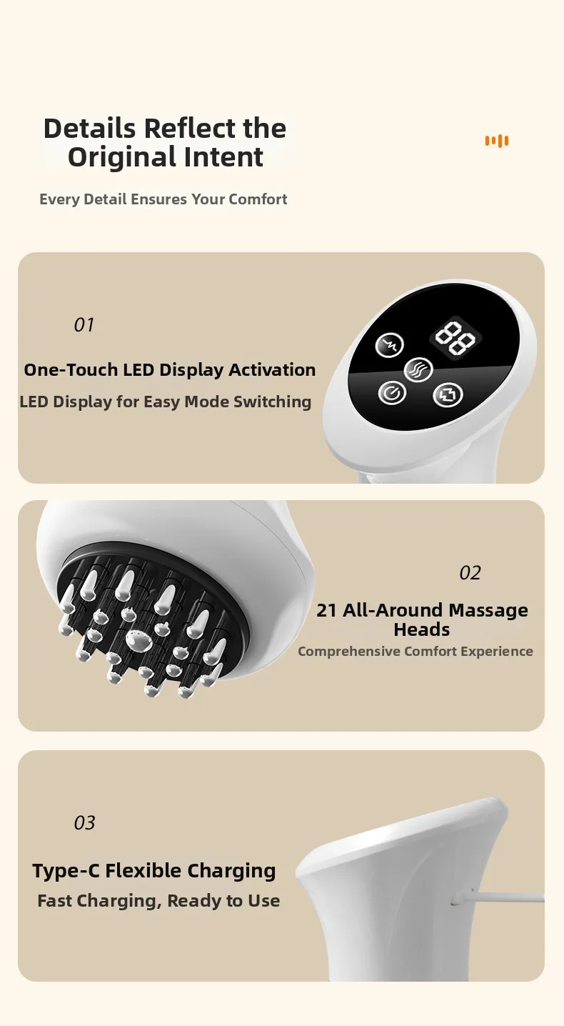 New Electric Meridian Brush 9 Levels Vibration Body Massager Shaping Reduce Stretch Marks Cellulit Relax Muscle Massage Tool