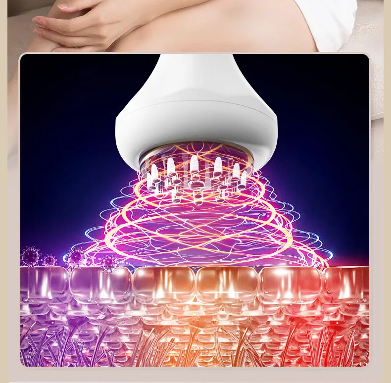 New Electric Meridian Brush 9 Levels Vibration Body Massager Shaping Reduce Stretch Marks Cellulit Relax Muscle Massage Tool