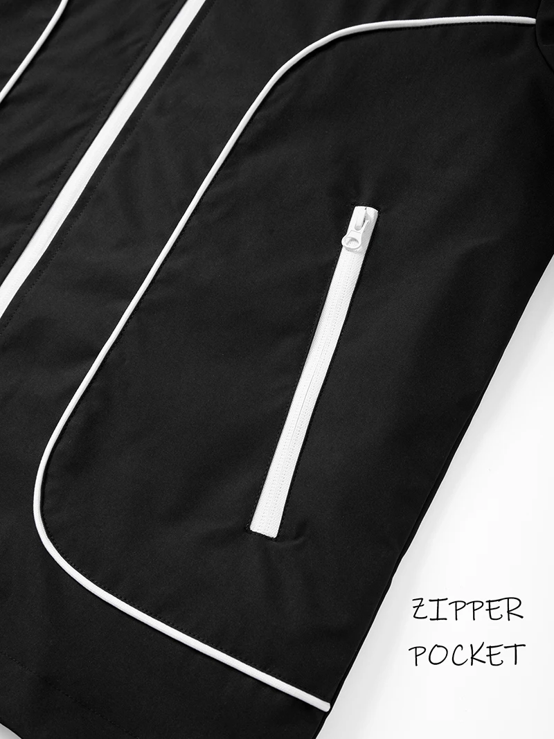Men's Trendy 2 Piece Tracksuit Set Hooded Full Zip Windbreaker Jacket Coat Tops Quick Dry Athletic Jogger Pants Trousers