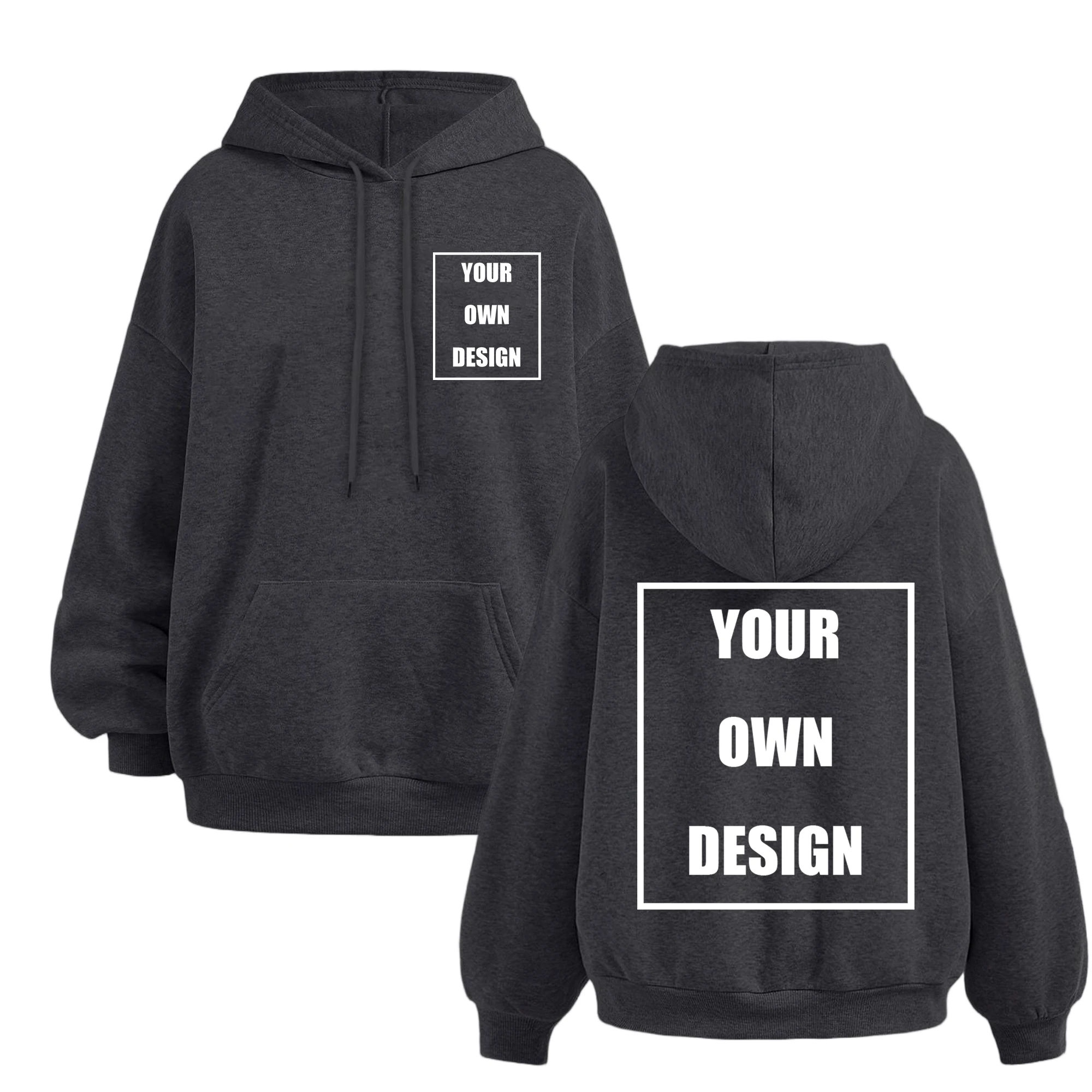 Sweatshirt Custom Graphic Logo Colour Retro Hoodies On Clearance Sale Loose Clothing Fashion Hoody Unisex Autumn Warm Pullovers