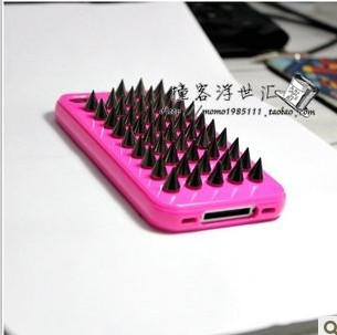 50sets/Lot 7*10mm Gun-Black Punk Rock Screwback Bullet Spikes And Studs For Clothes Alloy Rivets Leather Craft DIY Accessory