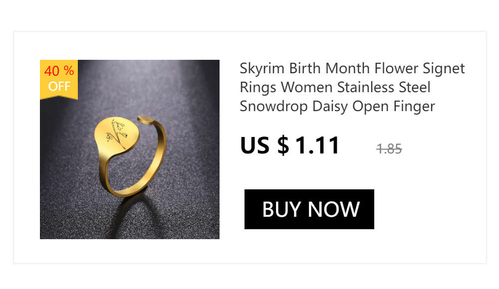 Skyrim Birth Flower Pendant Necklace Women Stainless Steel Flora Gladiolus Poppy Peony Rose Daisy Necklace Personalized Jewelry