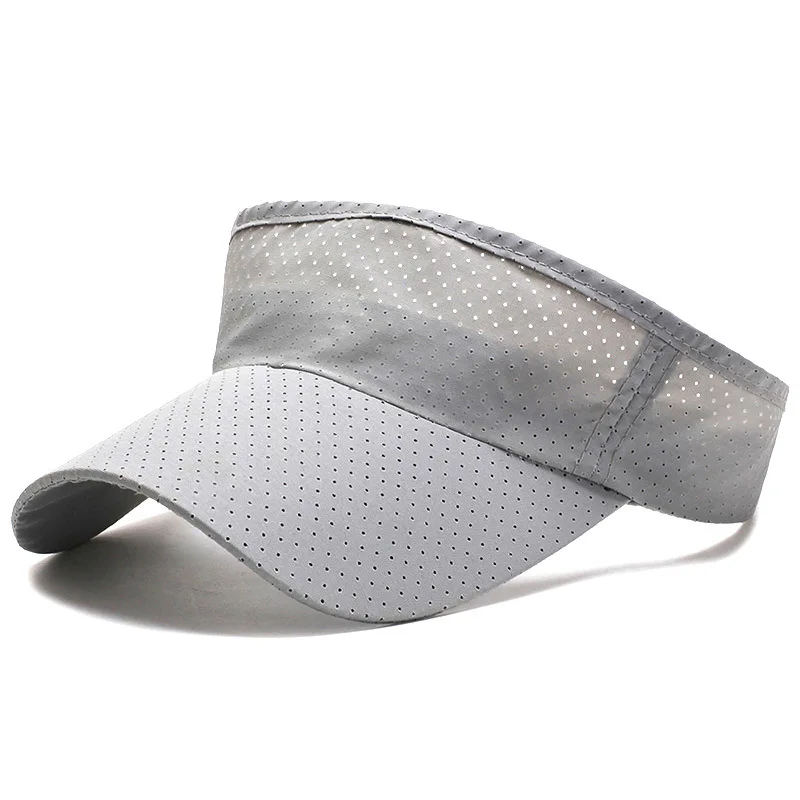Summer Breathable Air Sun Hats Men Women Adjustable Visor UV Protection Top Empty Solid Sports Tennis Running Sunscreen Cap Hat