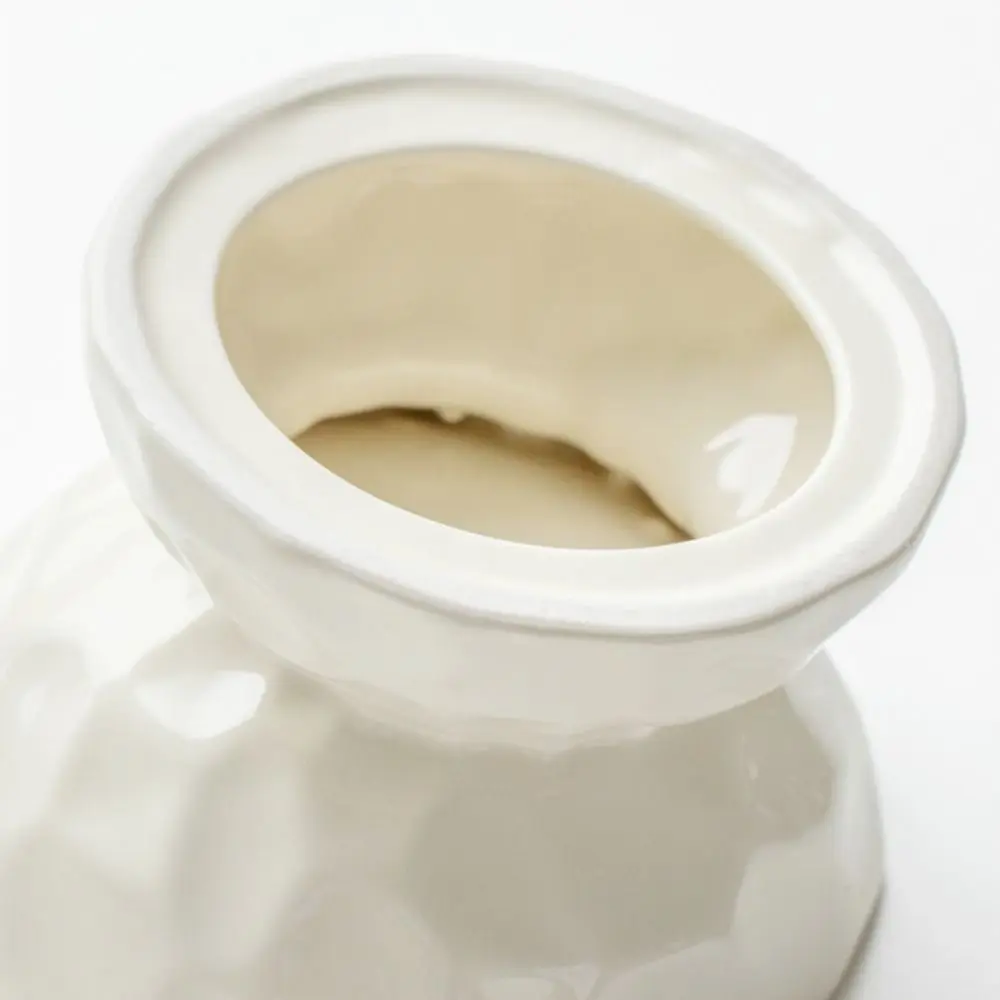 Ceramic Cat Bowl Creative Slanted/Flat Mouth Dog Food Feeding Basin Non-slip Multi-use Pet High Foot Bowl Water Container