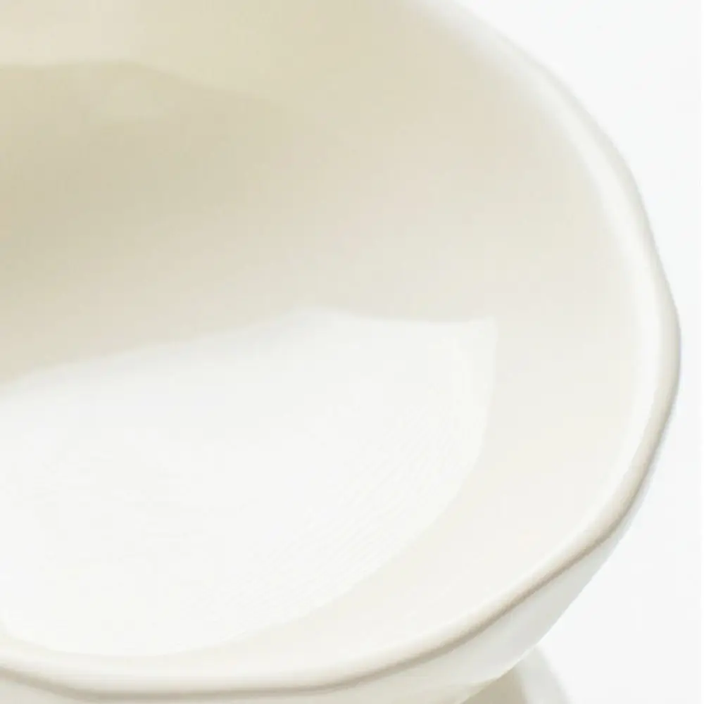 Ceramic Cat Bowl Creative Slanted/Flat Mouth Dog Food Feeding Basin Non-slip Multi-use Pet High Foot Bowl Water Container