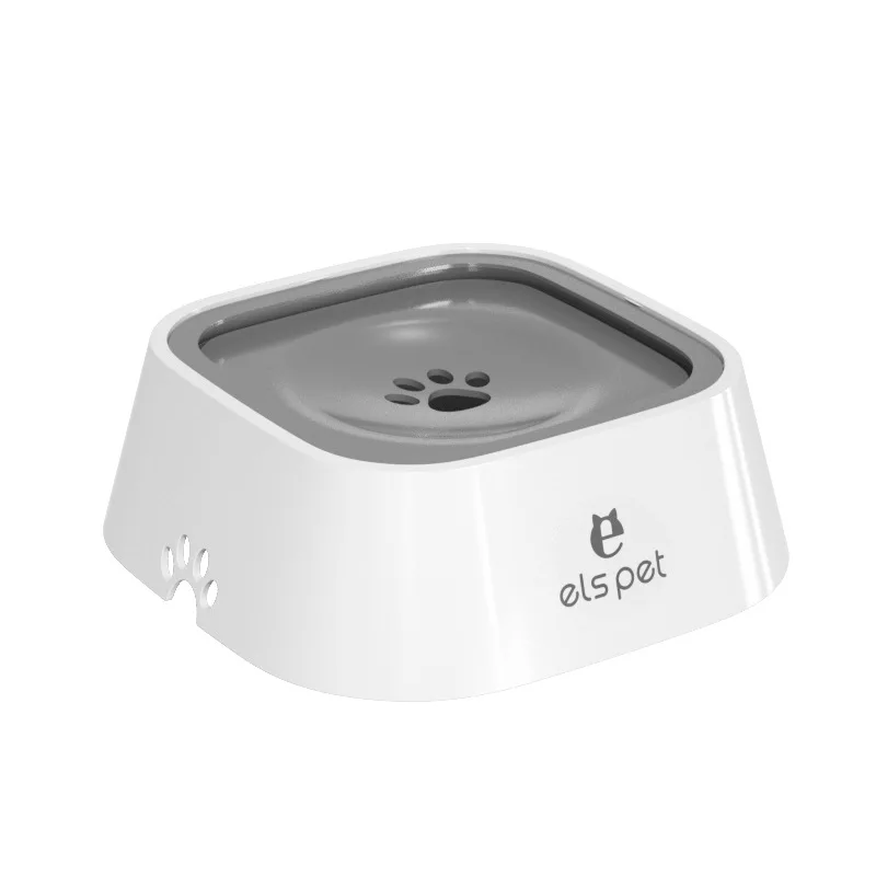 Pet Water Bowl Anti Spill Automatic Dog Bowl Vehicle Carried Floating Bowl Slow Wate