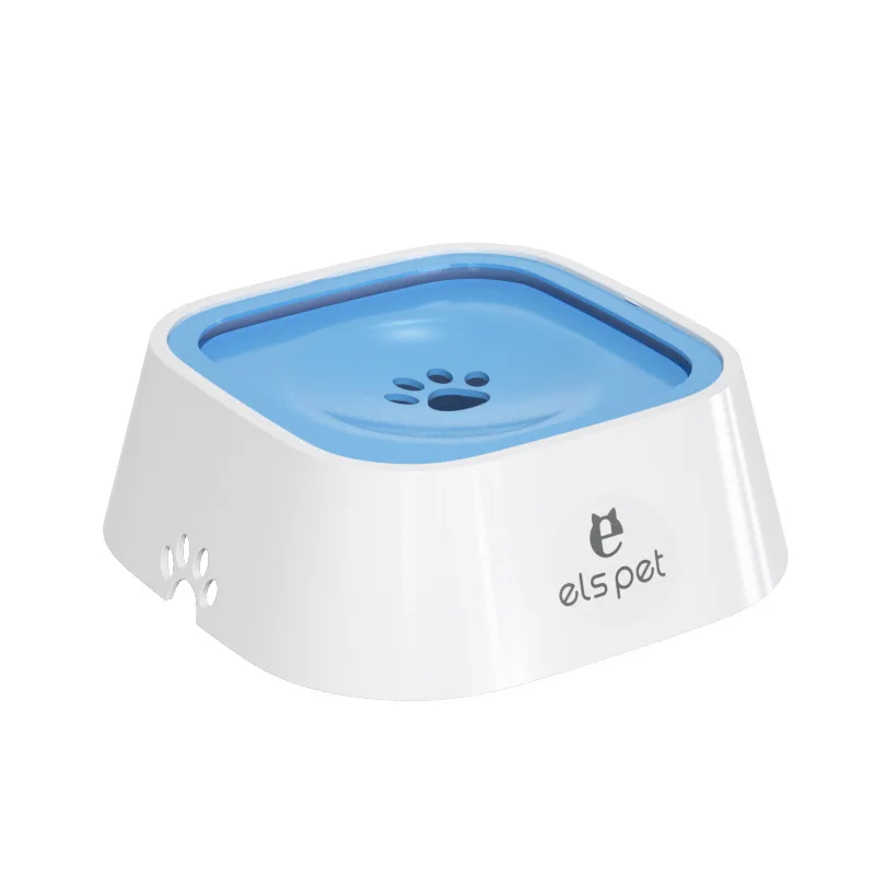 Pet Water Bowl Anti Spill Automatic Dog Bowl Vehicle Carried Floating Bowl Slow Wate