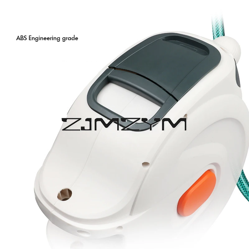 10/20m/30m Automatic Rewind Hose Reel with 7 Pattern Hose Nozzle Water Hose Reel Slow Return System for Car Garden
