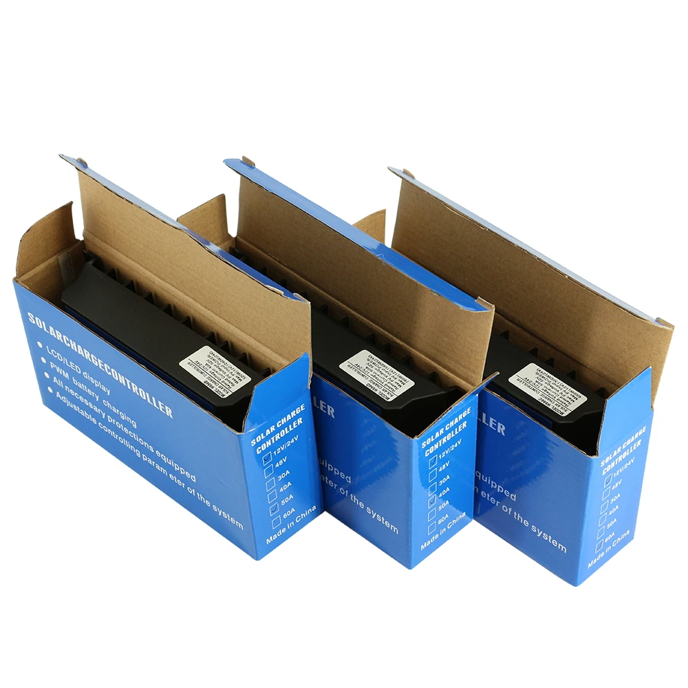 Regolatore solare 12V/24V 30A 20A 10A regolatore solare caricabatteria PWM Display LCD doppia uscita USB 5V