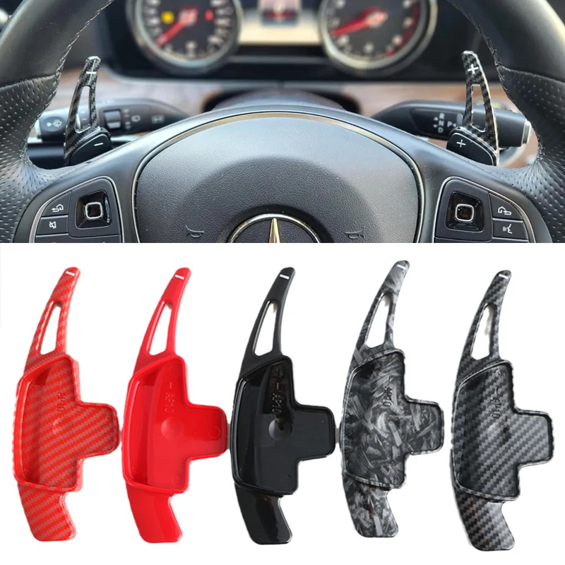 Car Steering Wheel Paddle Shifters Shift Paddle For Mercedes-Benz A B C E Class CLA GLA CLS GLC GLE W176 W205 W246 C117 W218