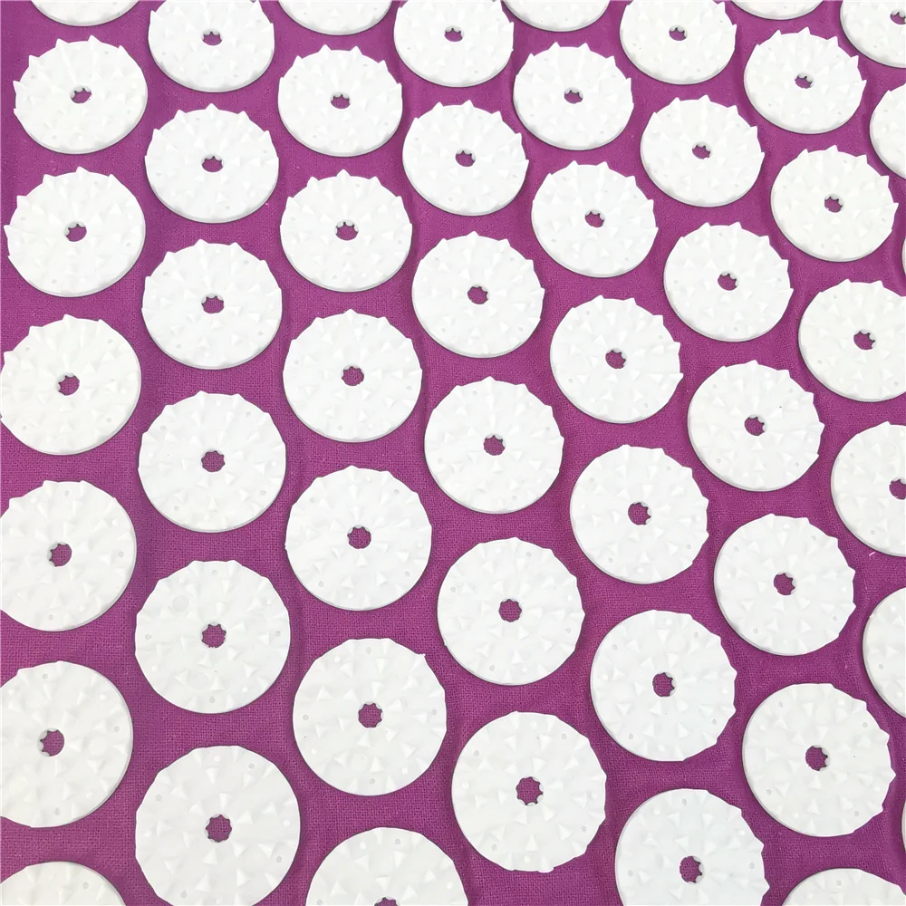 Massager Cushion Massage Yoga Mat Acupressure Relieve Pain Stress Back Body Pain Spike Mat Acupuncture Mat and Pillow Set