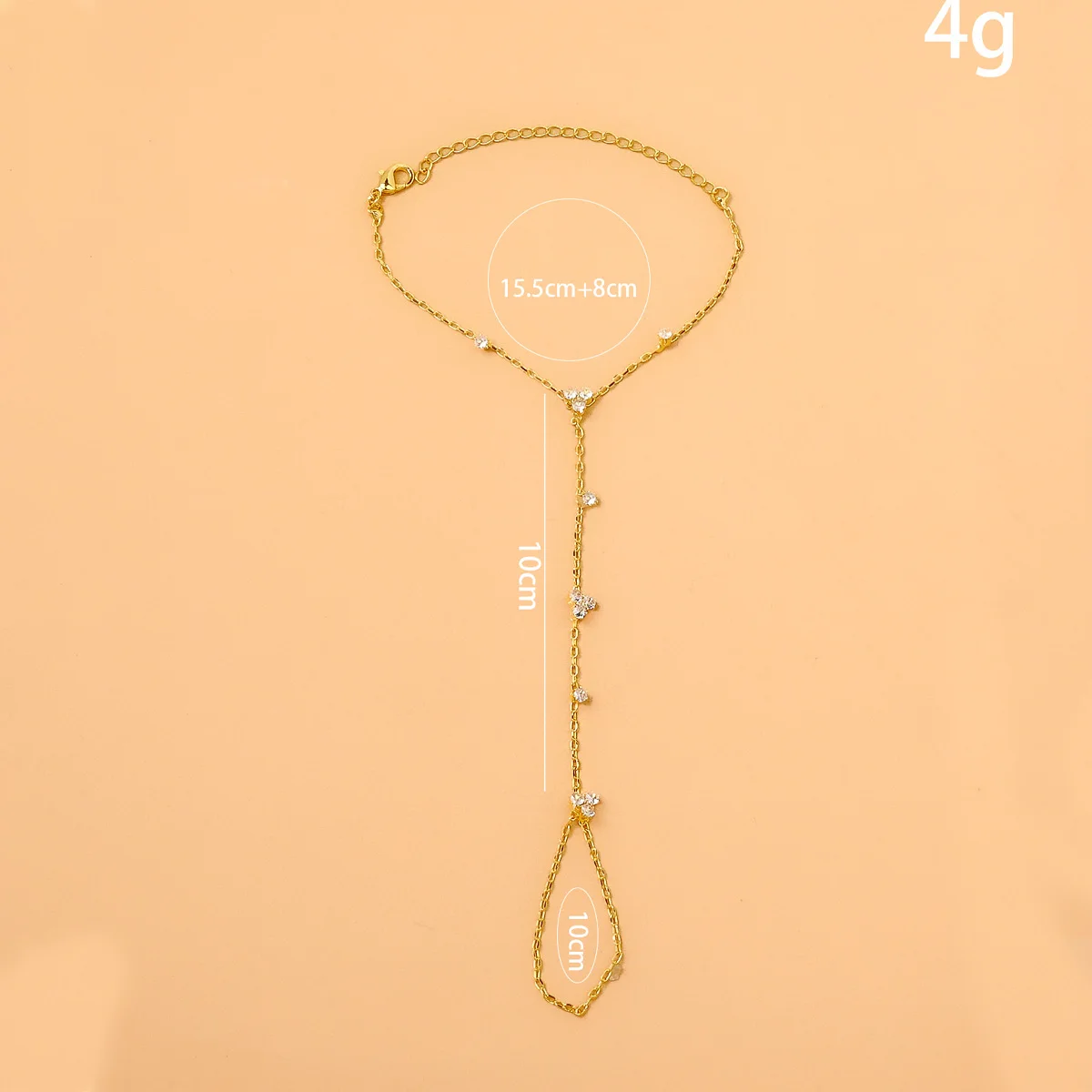 2025 Summer New Rhinestone Flower Bracelet Geometric Crystal Metal Bracelet for Women Beach Party Jewelry Accessories
