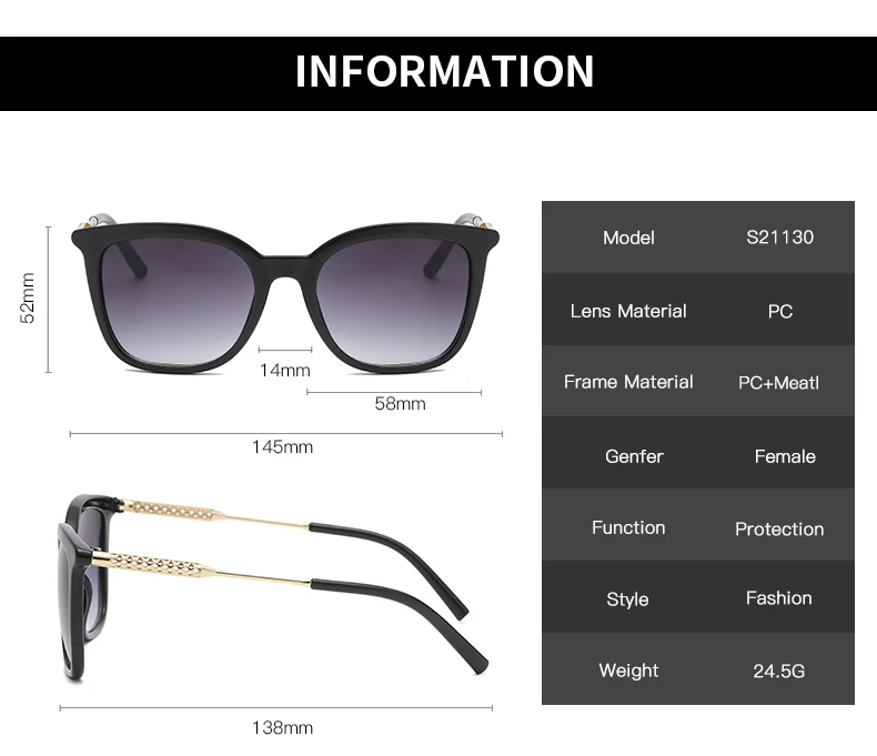 Classic Square Sunglasses Women Men Vintage Brand Sun Glasses Alloy Frame Retro Trend Fashion Style Shades Oculos de sol
