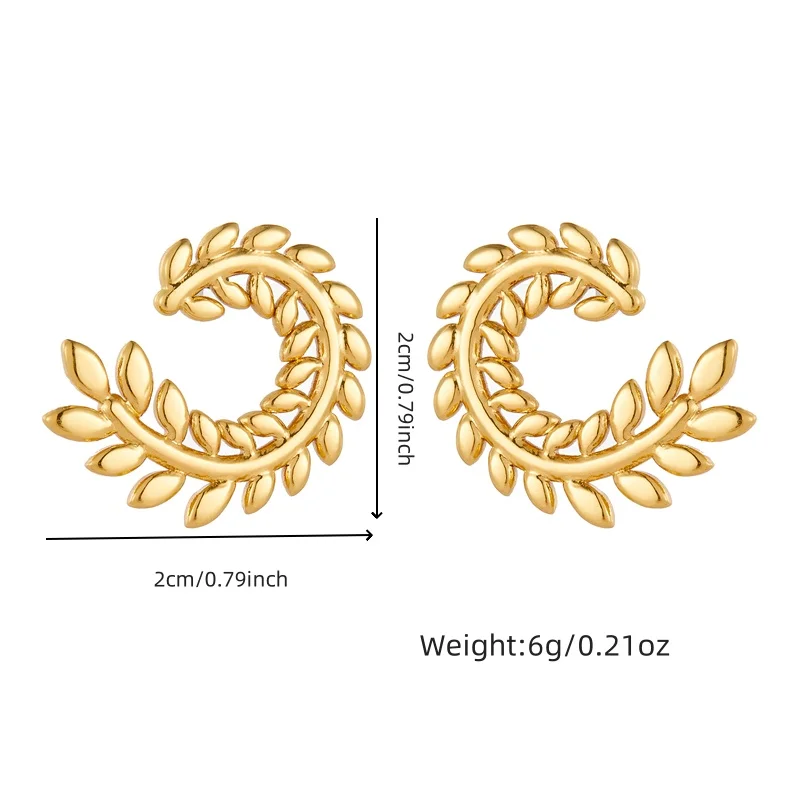 DIEYURO 316L Stainless Steel Love Pearl Round Square Fan Shaped Irregular Design Earrings Women New Trend Ear Jewelry Gift Party
