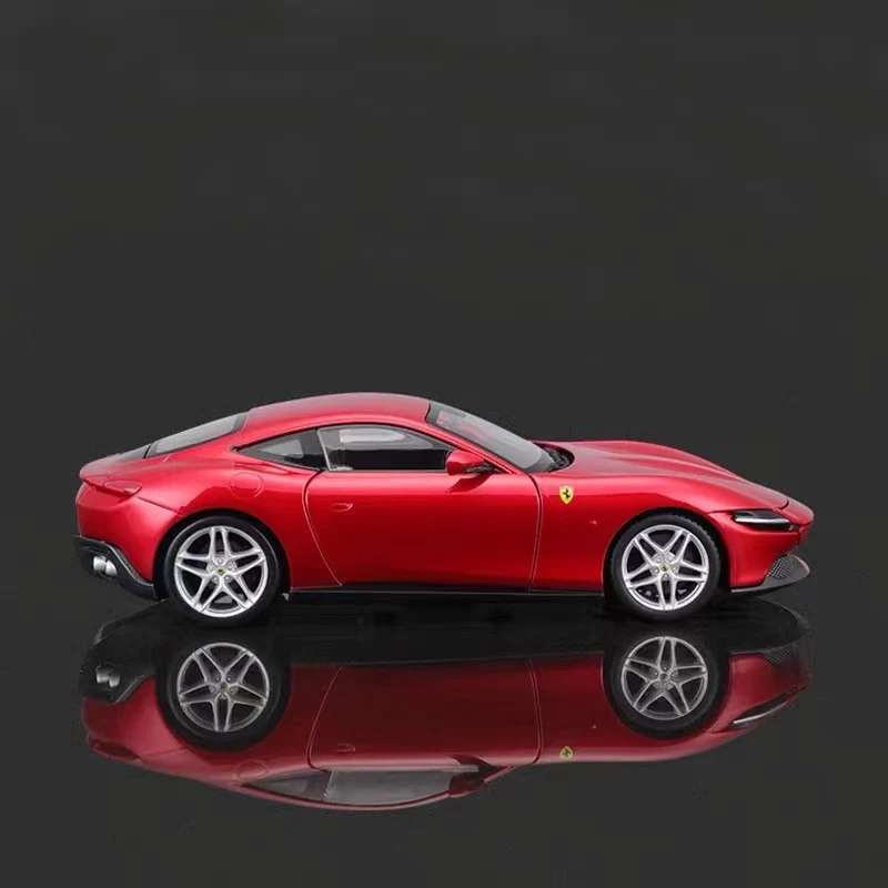 Bburago 1/24 Ferraris ROMA Alloy Racing Car Model Diecast Metal Toy Super Sports Car Model Simulation Collection Childrens Gift