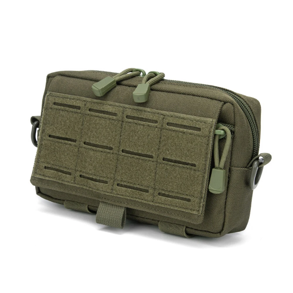 Molle Utility EDC Waist Bag Tactical Pouch Medical First Aid Bag Outdoor Survival EDC Tool Kit Belt Pouch Sports Hunting Bag