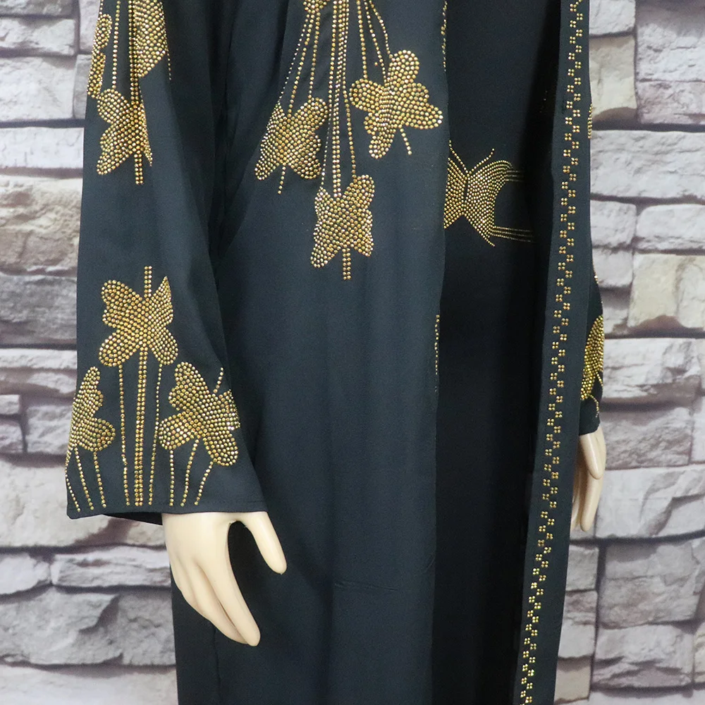 Top Fashion Luxurious Women's Evening Dresses Heavy Rhinestones African Party Dresses Woman Elegant Suit African Women Dresses
