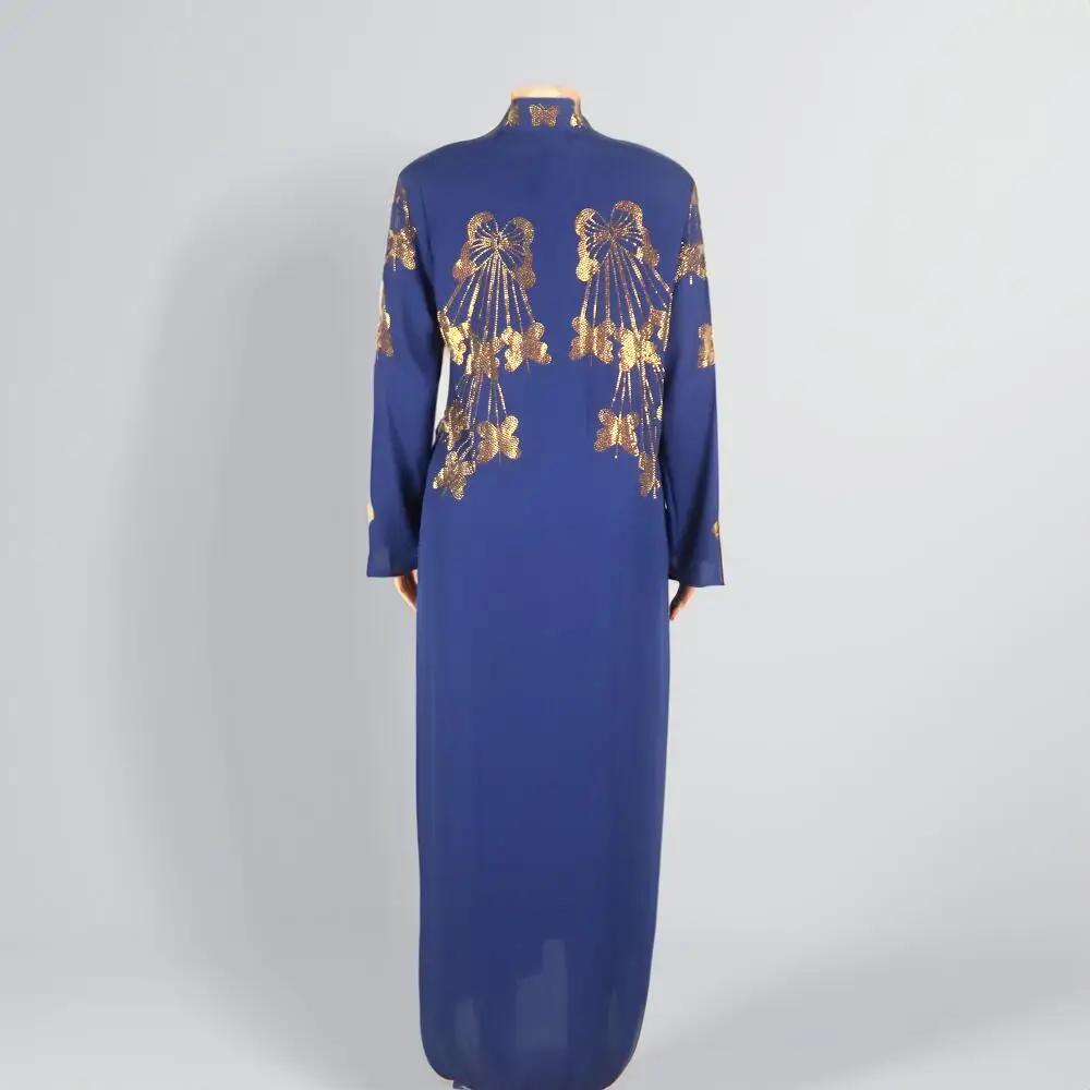 Top Fashion Luxurious Women's Evening Dresses Heavy Rhinestones African Party Dresses Woman Elegant Suit African Women Dresses