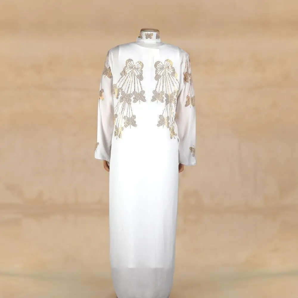 Top Fashion Luxurious Women's Evening Dresses Heavy Rhinestones African Party Dresses Woman Elegant Suit African Women Dresses