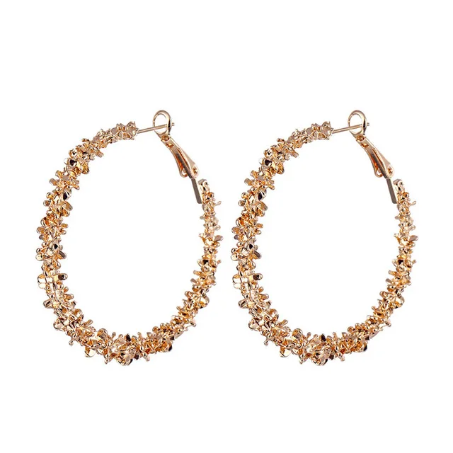Exquisite Vintage Clips Earrings for Women Gold Silver Color Geometric Statement Clip on Earrings No Pierced Charm Earrings