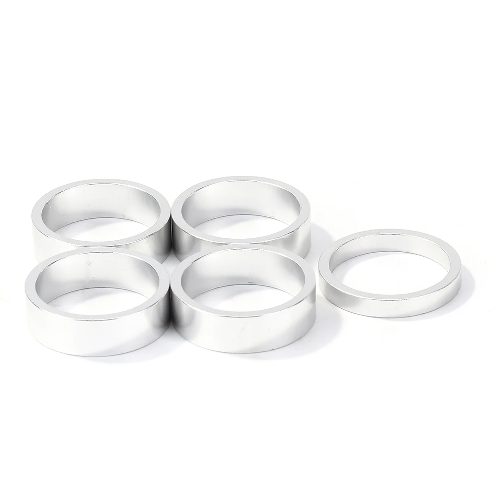 MTB Road Bike Bicycle Headset Stem Aluminum Alloy Washer Spacer Ring Gasket Easily Installation Personal Bicycle Parts