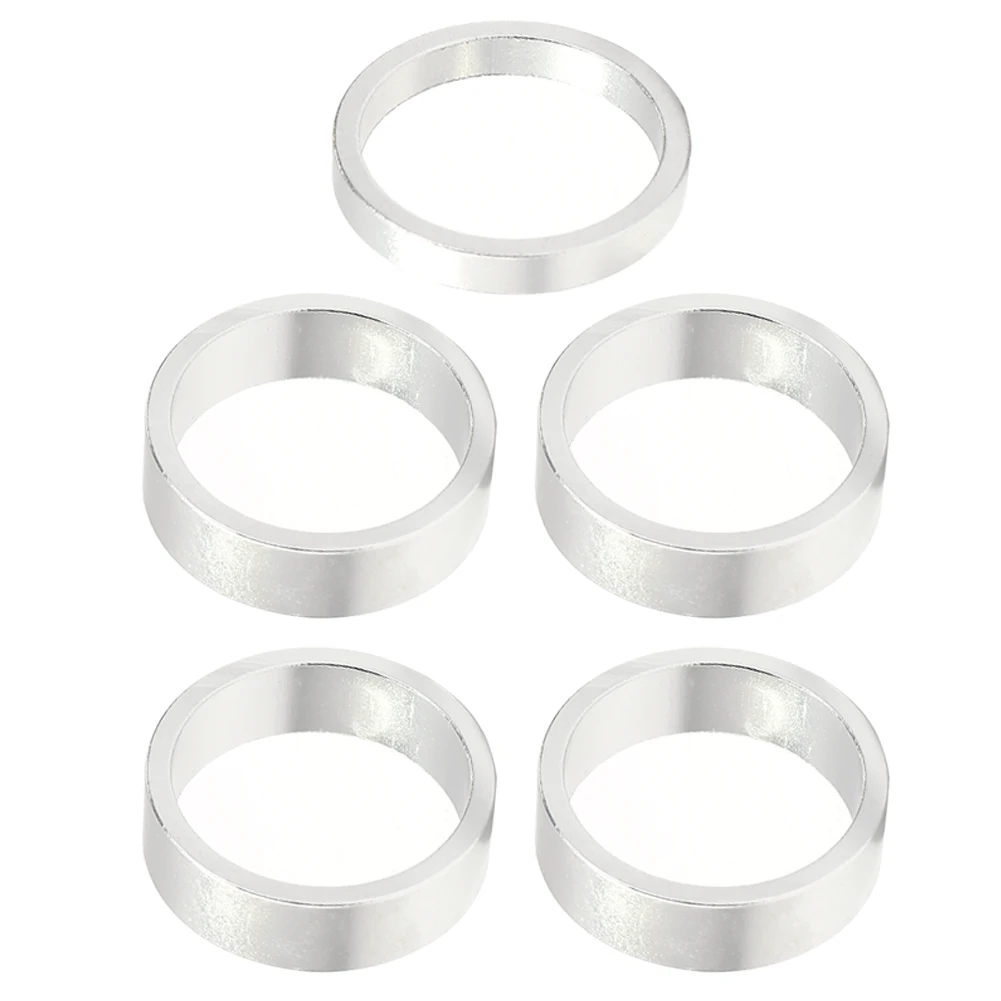 MTB Road Bike Bicycle Headset Stem Aluminum Alloy Washer Spacer Ring Gasket Easily Installation Personal Bicycle Parts